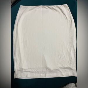 White Bodycon Mini Skirt